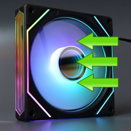 Вентиляторы ARGB 120 мм Prism 9 Pro черные