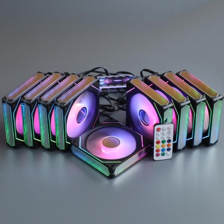 Вентиляторы ARGB 120 мм Prism 9 Pro черные