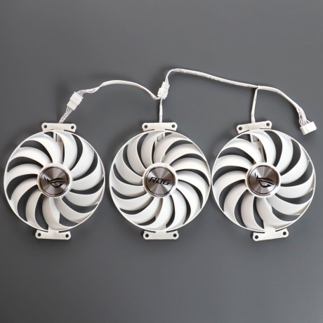 Вентиляторы ASUS ROG RTX 3060 3070 3080 White Edition