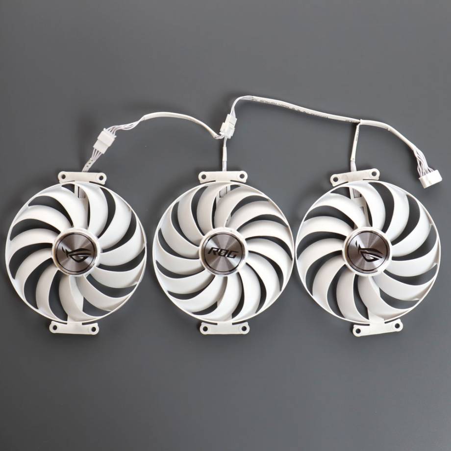 Вентиляторы ASUS ROG RTX 3060 3070 3080 White Edition купить в Москве