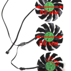 Вентиляторы Gigabyte 3080 3090 Ti Gaming OC EAGLE 3060 3070 Ti VISION