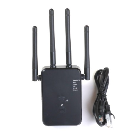 Усилитель Wifi 2.4 и 5 ГГц AC1200M репитер повторитель вайфай