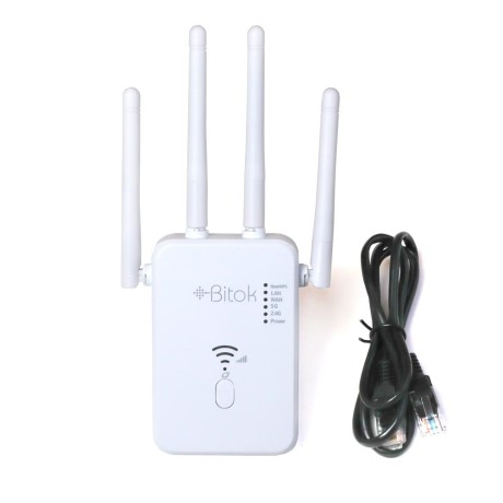 Усилитель Wifi 2.4 и 5 ГГц AC1200M репитер повторитель вайфай