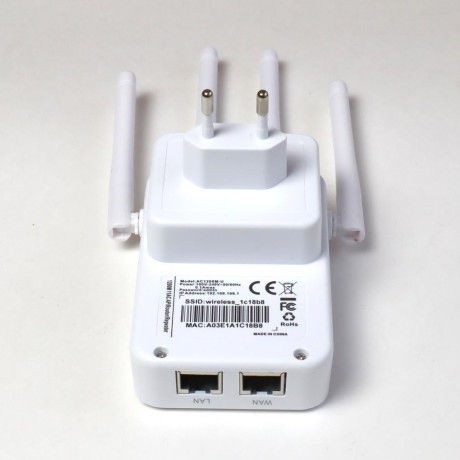 Усилитель Wifi 2.4 и 5 ГГц AC1200M репитер повторитель вайфай