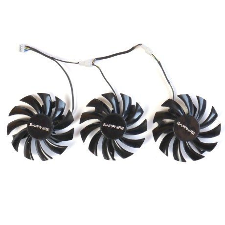 Вентиляторы Sapphire 5600XT Pulse Pro FD7010H12S 75мм