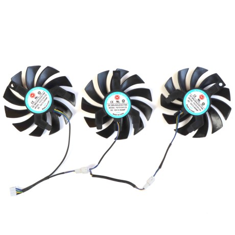 Вентиляторы Sapphire 5600XT Pulse Pro FD7010H12S 75мм