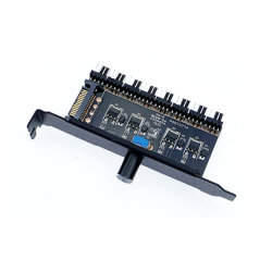 Реобас напряжения для вентиляторов с регулировкой оборотов 8 канальный