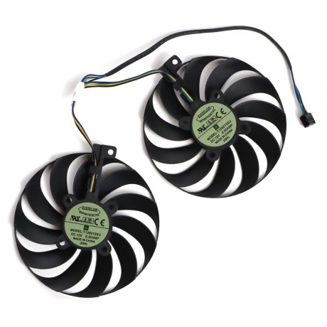 Вентиляторы ASUS Dual EVO 5600 5700 XT