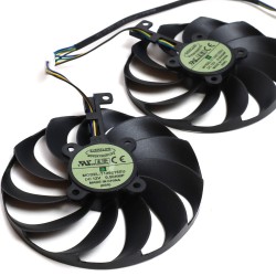 Вентиляторы ASUS Dual EVO 5600 5700 XT