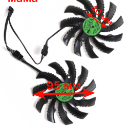 Вентиляторы для Gigabyte 95 мм 1650 1660 2060 2070 Eagle WINDFORCE