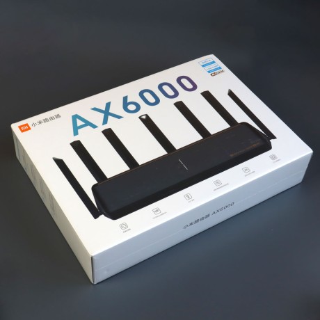 Роутер Xiaomi AX6000 - Wi-Fi 6, MESH, Beamforming, OFDMA+MU-MIMO, 4K QAM, антенна AIoT, BSS Coloring, 2.5 Гбит порт
