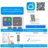 Умный Wi-Fi термогигрометр с большим экраном и 2 беспроводными датчиками температуры и влажности Smart Life, Яндекс Алиса, Home Assistant