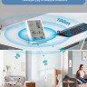 Умный Wi-Fi термогигрометр с большим экраном и 2 беспроводными датчиками температуры и влажности Smart Life, Яндекс Алиса, Home Assistant