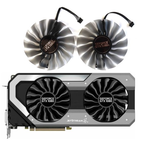 Вентиляторы Palit Jetstream 1070, 1070ti, 1080, 1080ti - 95 мм GAA8S2U 