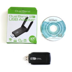 USB 3.0 Wi-Fi адаптер 5 ГГц и 2.4 ГГц - AC1300