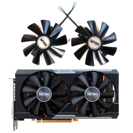 Вентиляторы SAPPHIRE R9 380 380x Nitro GAA8S2U 100 мм