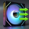 Вентиляторы ARGB 140 мм Prism 14 Pro черные