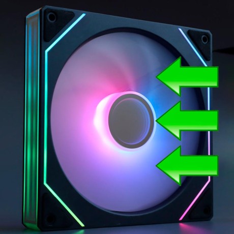 Вентиляторы ARGB 140 мм Prism 14 Pro черные