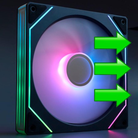 Вентиляторы ARGB 140 мм Prism 14 Pro черные