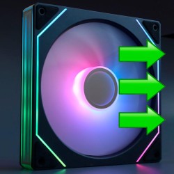 Вентиляторы ARGB 140 мм Prism 14 Pro черные