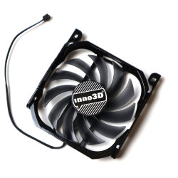 Вентилятор для Inno3D 1060 1050 compact ITX GTX650ti 750 750ti 