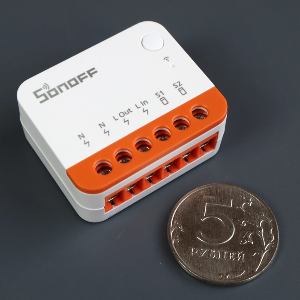 Sonoff MINI R4 Extreme - WIFI реле мини купить в Москве