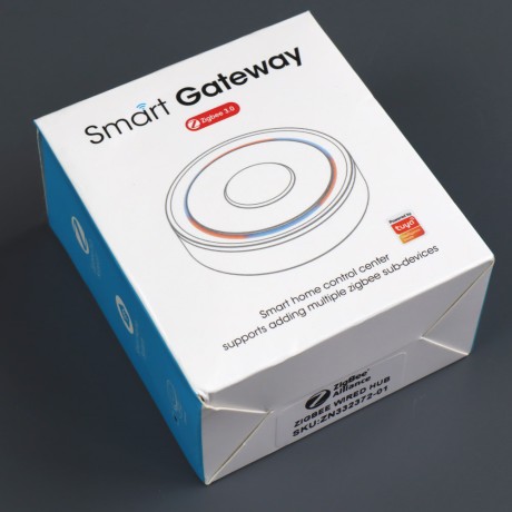 Шлюз Zigbee 3.0 Tuya / Smart life проводной хаб круглый