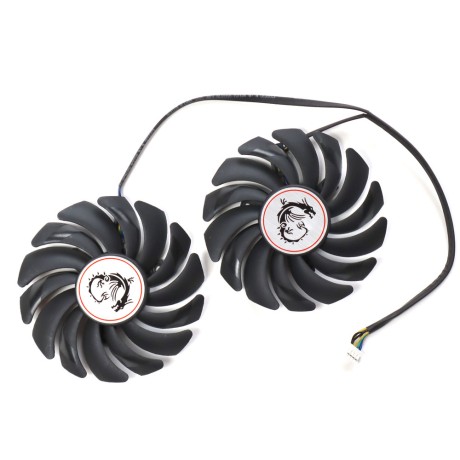 Вентиляторы MSI 1050Ti R9 380 Gaming X