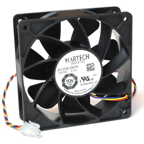 Вентилятор MARTECH 120 мм DF1203812B2FN для ASIC 4 пин квадрат 6800 об/мин