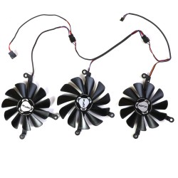 Вентиляторы XFX Radeon RX 6700 6750 XT CF1010U12S CF1015U12S