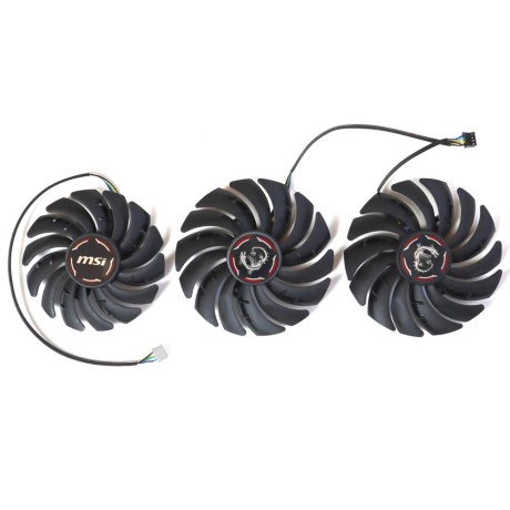 Вентиляторы MSI RTX 2080 Gaming X Trio Super Ti PLD10010S12HH 