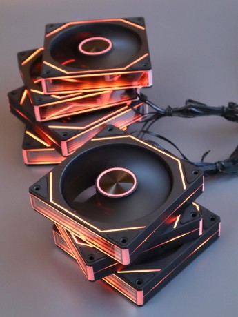 Вентиляторы ARGB 120 мм Prism 9 Ultra черные 3+4 пин