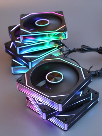 Вентиляторы ARGB 120 мм Prism 9 Ultra черные 3+4 пин