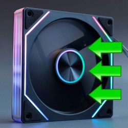 Вентиляторы ARGB 120 мм Prism 9 Ultra черные 3+4 пин