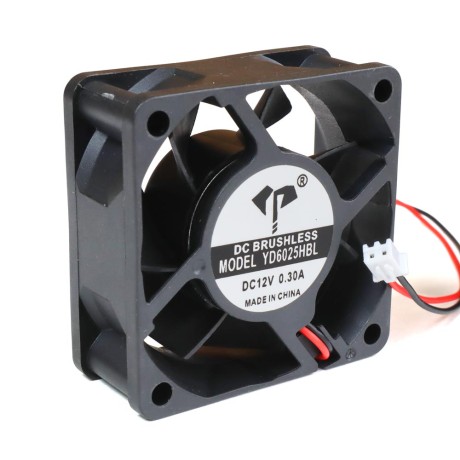 Вентилятор 60x60x25 мм YD6025HBL 0.3A 12В