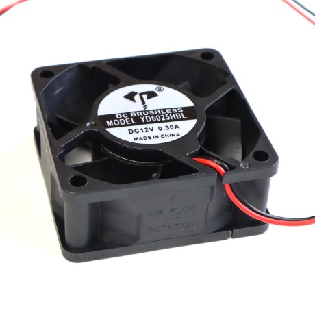Вентилятор 60x60x25 мм YD6025HBL 0.3A 12В