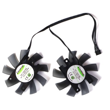 Вентиляторы INNO3D 2060 1650 1660 1660Ti Twin x2 CF-12815S 75 мм