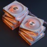 Вентиляторы ARGB 120 мм 9 Ultra белые 3+4 пин