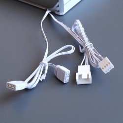 Вентиляторы ARGB 120 мм 9 Ultra белые 3+4 пин