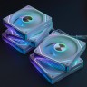 Вентиляторы ARGB 120 мм 9 Ultra белые 3+4 пин