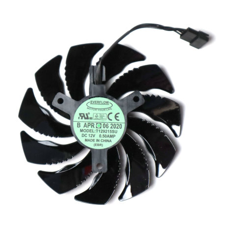 Gigabyte 88 мм для 2х вентиляторных видеокарт