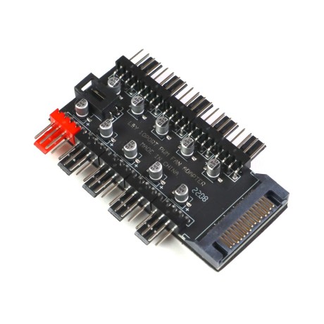 Хаб для вентиляторов 10-ти канальный