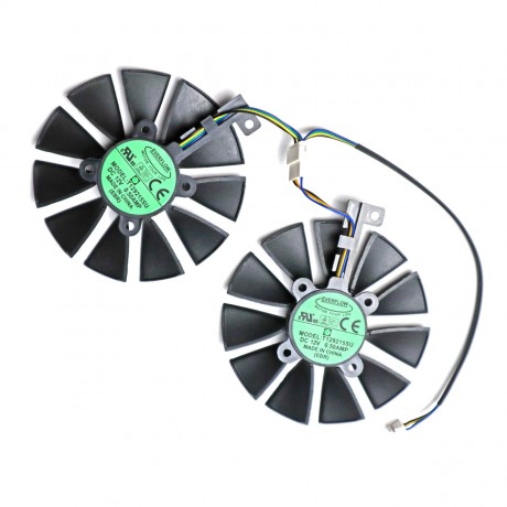 Вентиляторы ASUS RX 570 Expedition 580 Dual 1060 1070 460 Strix 470 Mining 480 Dual
