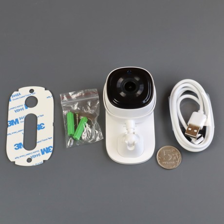 Камера Sonoff CAM Slim Wi-Fi Smart Security Camera + адаптер