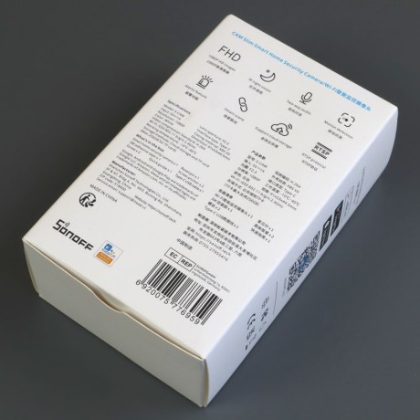 Камера Sonoff CAM Slim Wi-Fi Smart Security Camera + адаптер