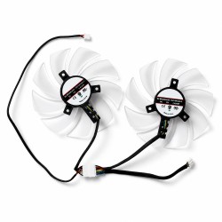Вентиляторы для Powercolor RX 6600 6500 7600 XT Hellhound 98 мм