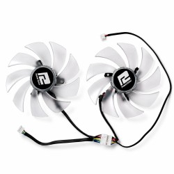 Вентиляторы для Powercolor RX 6600 6500 7600 XT Hellhound 98 мм