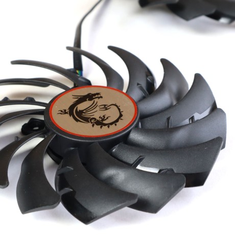 Вентиляторы MSI 1060 1070 1080 470 480 570 580 Armor Gaming X