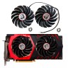 Вентиляторы MSI 1060 1070 1080 470 480 570 580 Armor Gaming X