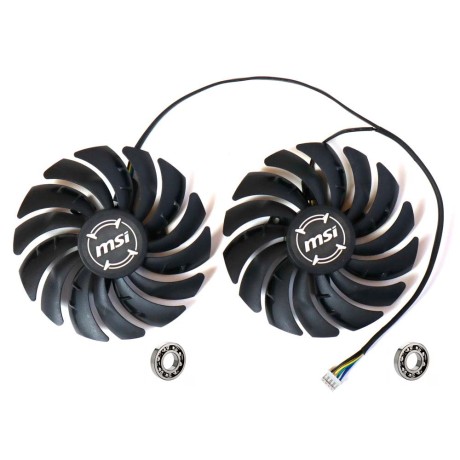 Вентиляторы MSI 1060 1070 1080 470 480 570 580 Armor Gaming X